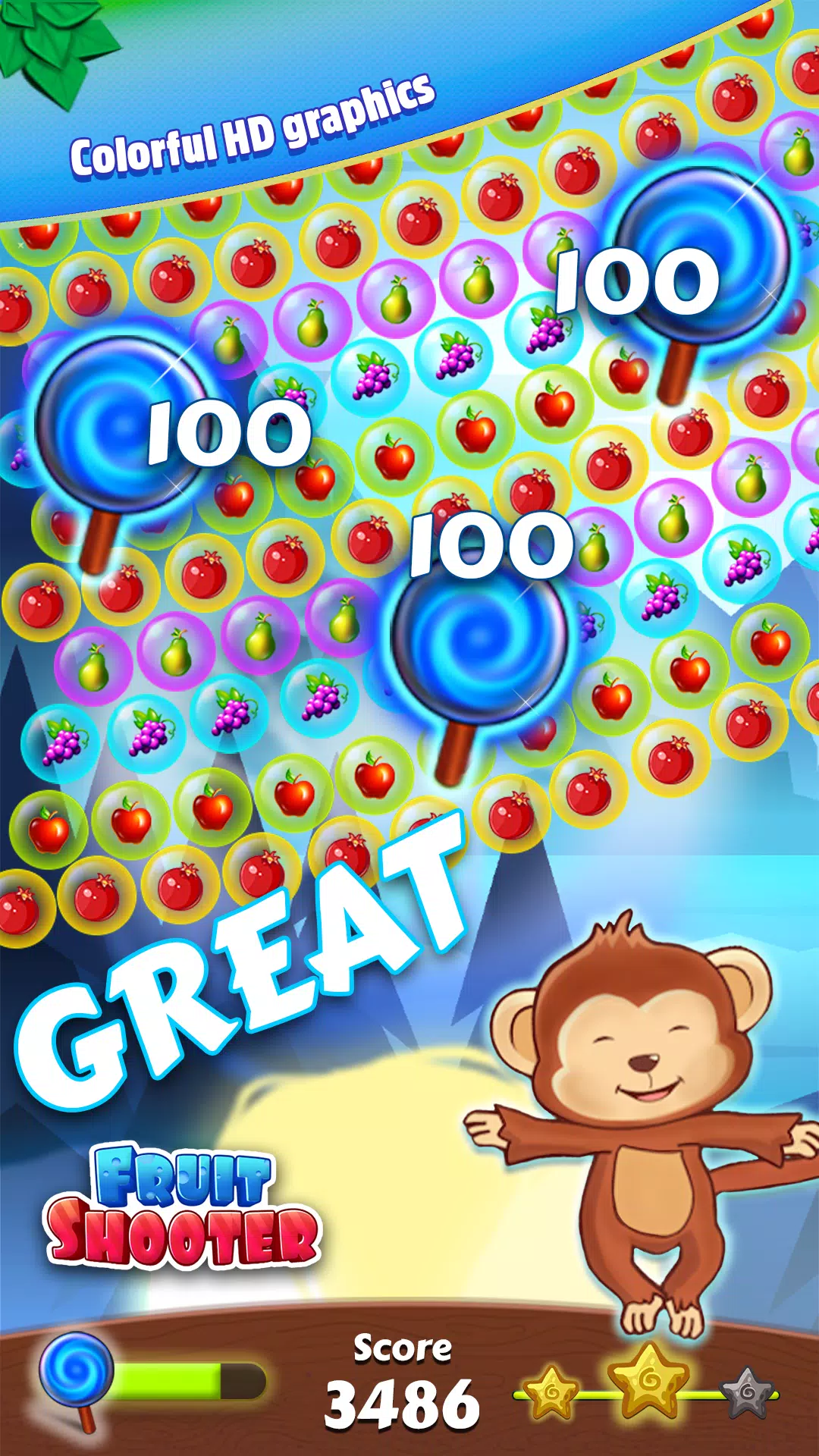 Bubble Shooter : Fruit Splash Screenshots