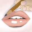 How To Draw Lips with Steps
