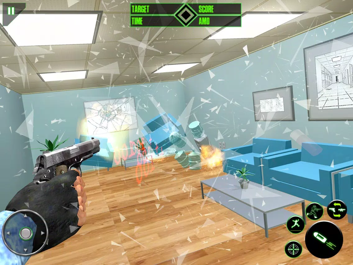 Smash Office Destroy Shooter iPad  Screenshots