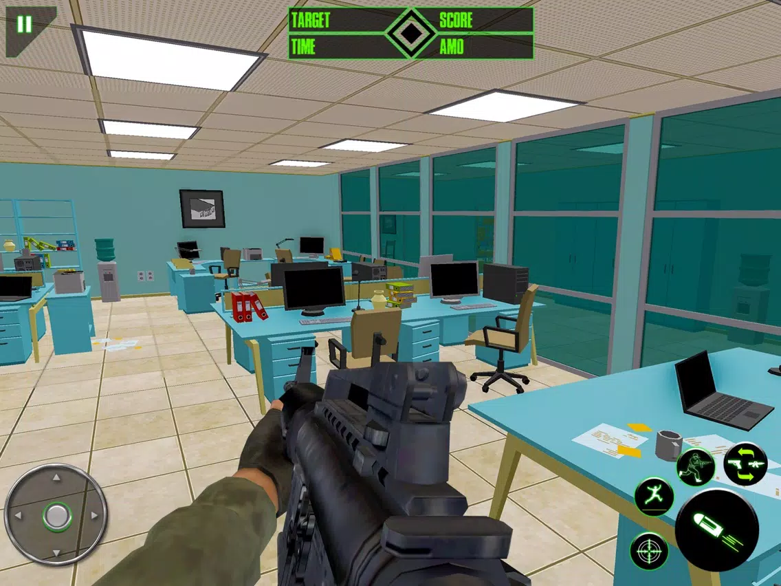 Smash Office Destroy Shooter iPad  Screenshots