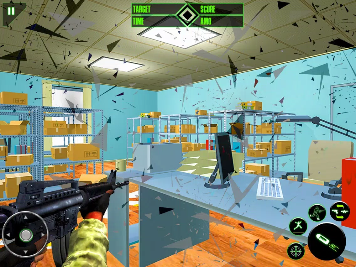 Smash Office Destroy Shooter iPad  Screenshots
