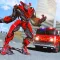 Fire Truck Fighter Robot Fight