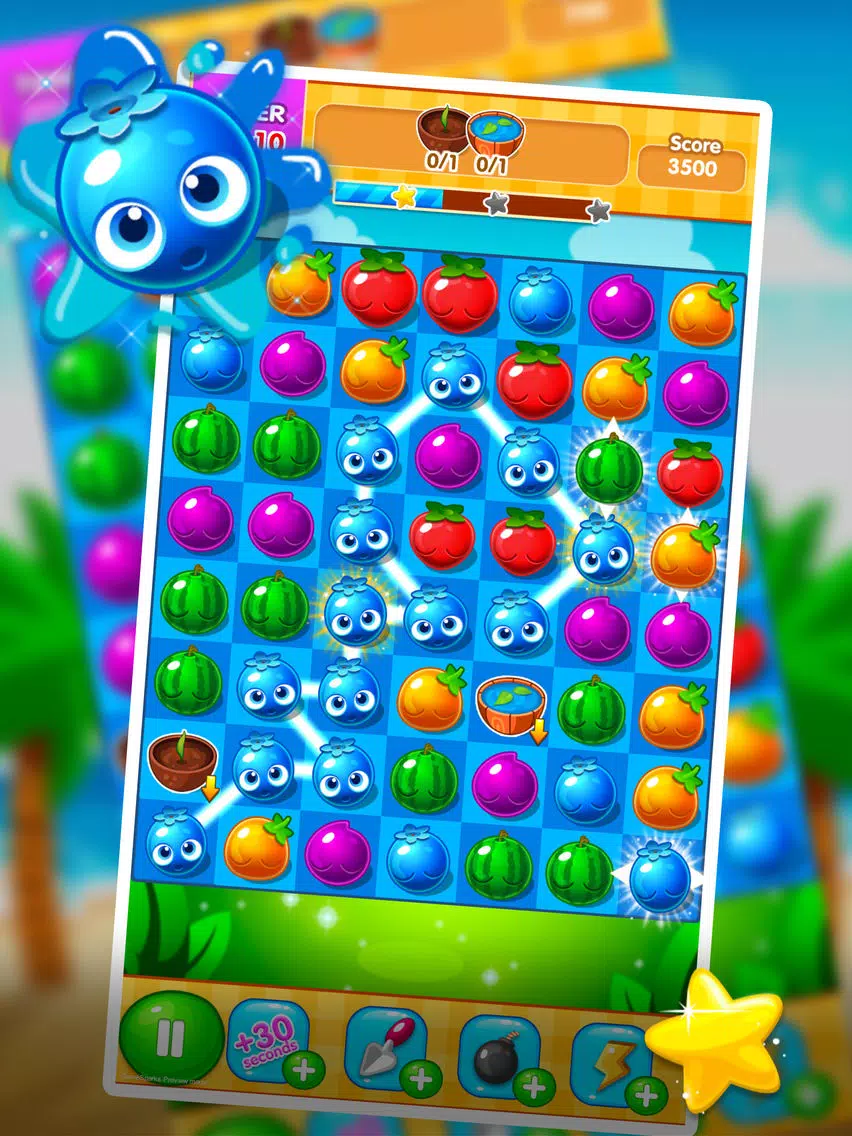 Fruit Crush - Splash the Fruit iPad Screenshots