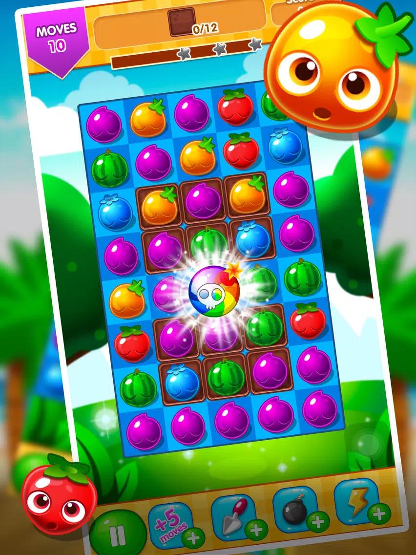 Fruit Crush - Splash the Fruit iPad Screenshots