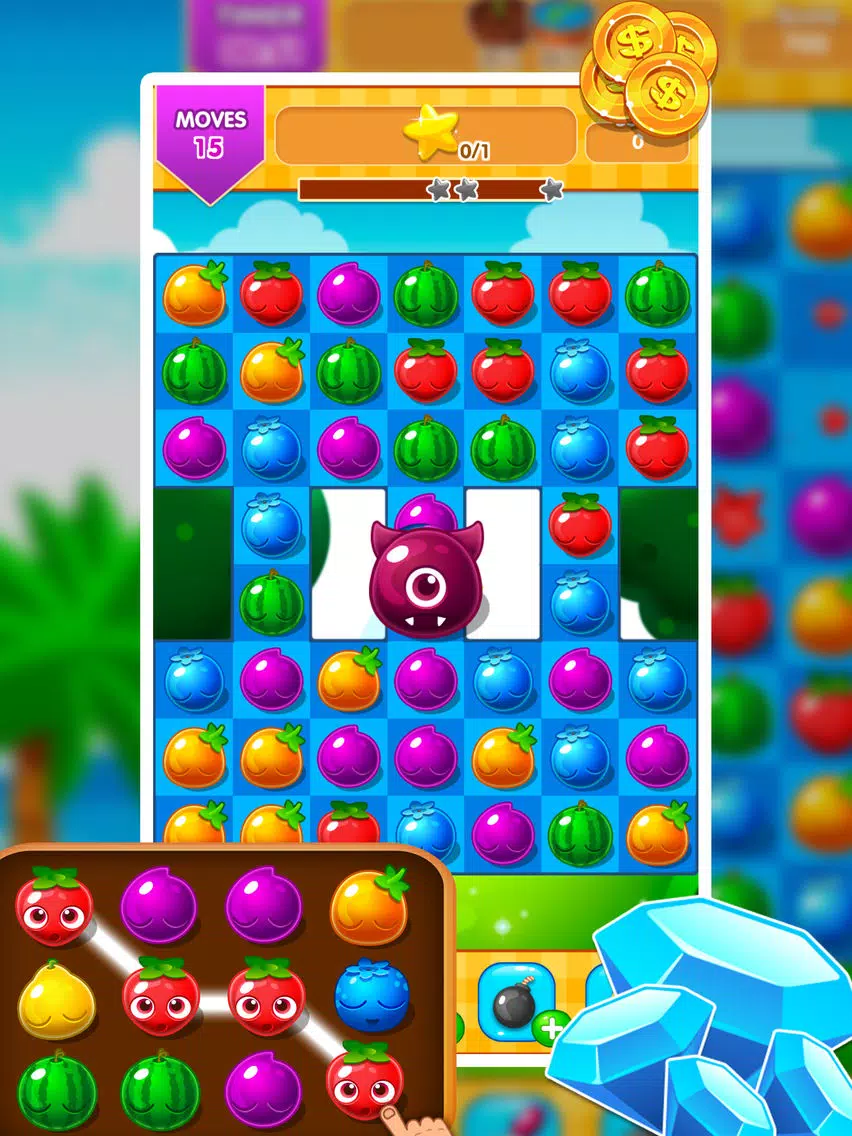 Fruit Crush - Splash the Fruit iPad Screenshots