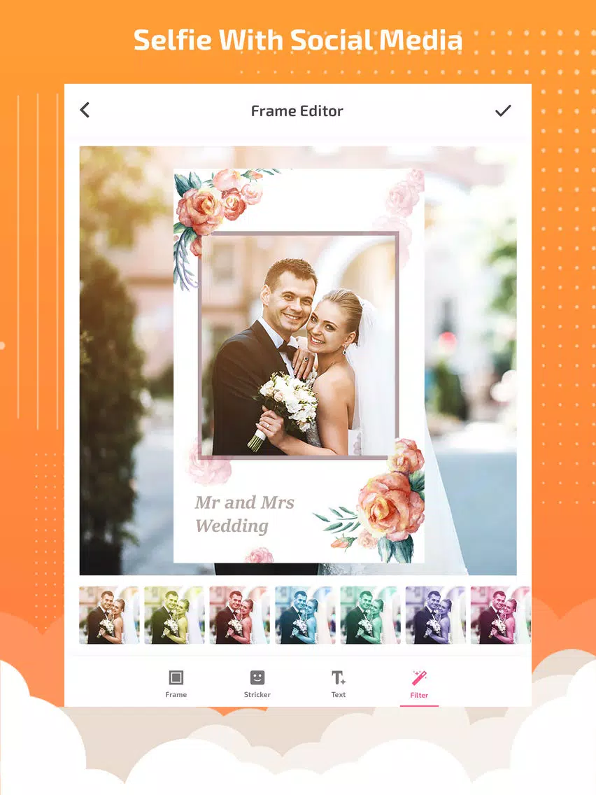 Selfie booth - selfie editor iPad Screenshots