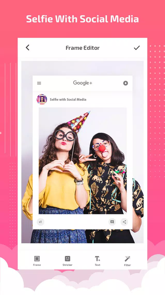 Selfie booth - selfie editor Screenshots