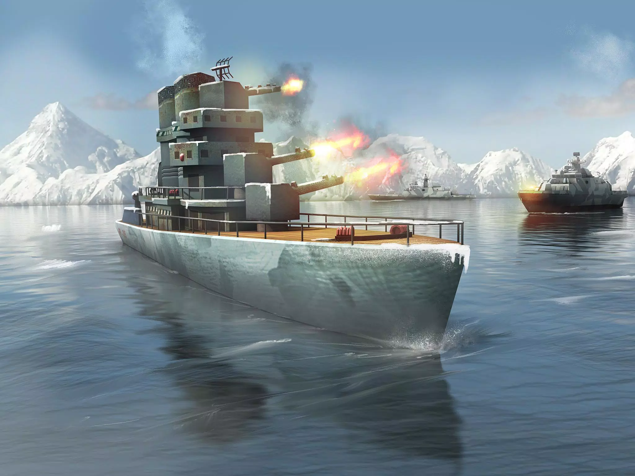 Naval Fury: Warship 3D Screenshots