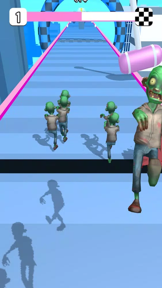 Zombie Rush 3D! स्क्रीनशॉट