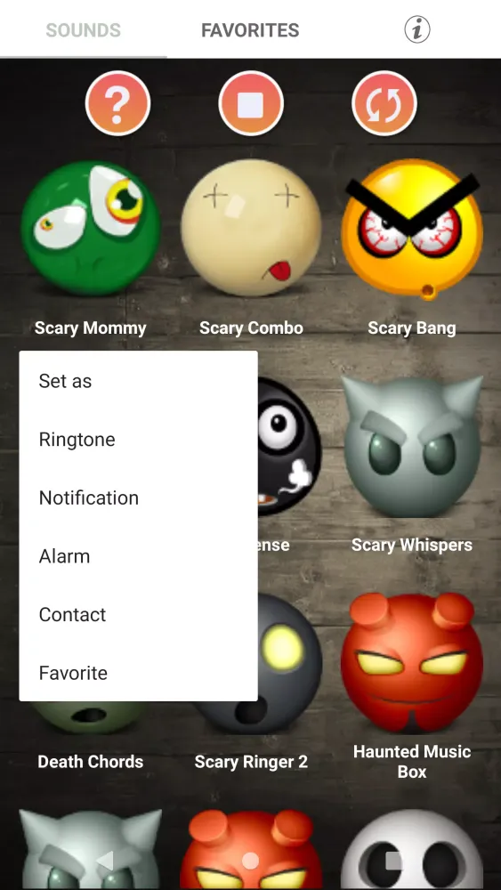 Scary Ringtones Screenshots