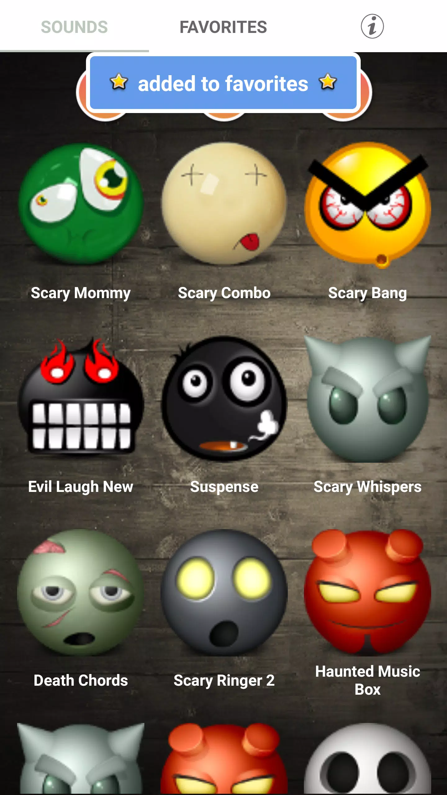 Скриншоты Scary Ringtones