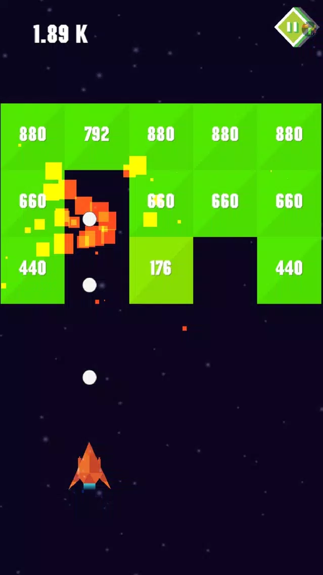 Capturas de pantalla de Ballz space : Bricks Breaker