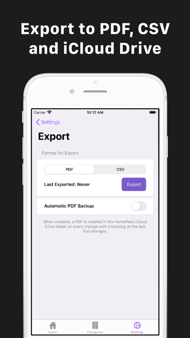 HomePass for HomeKit & Matter Screenshots