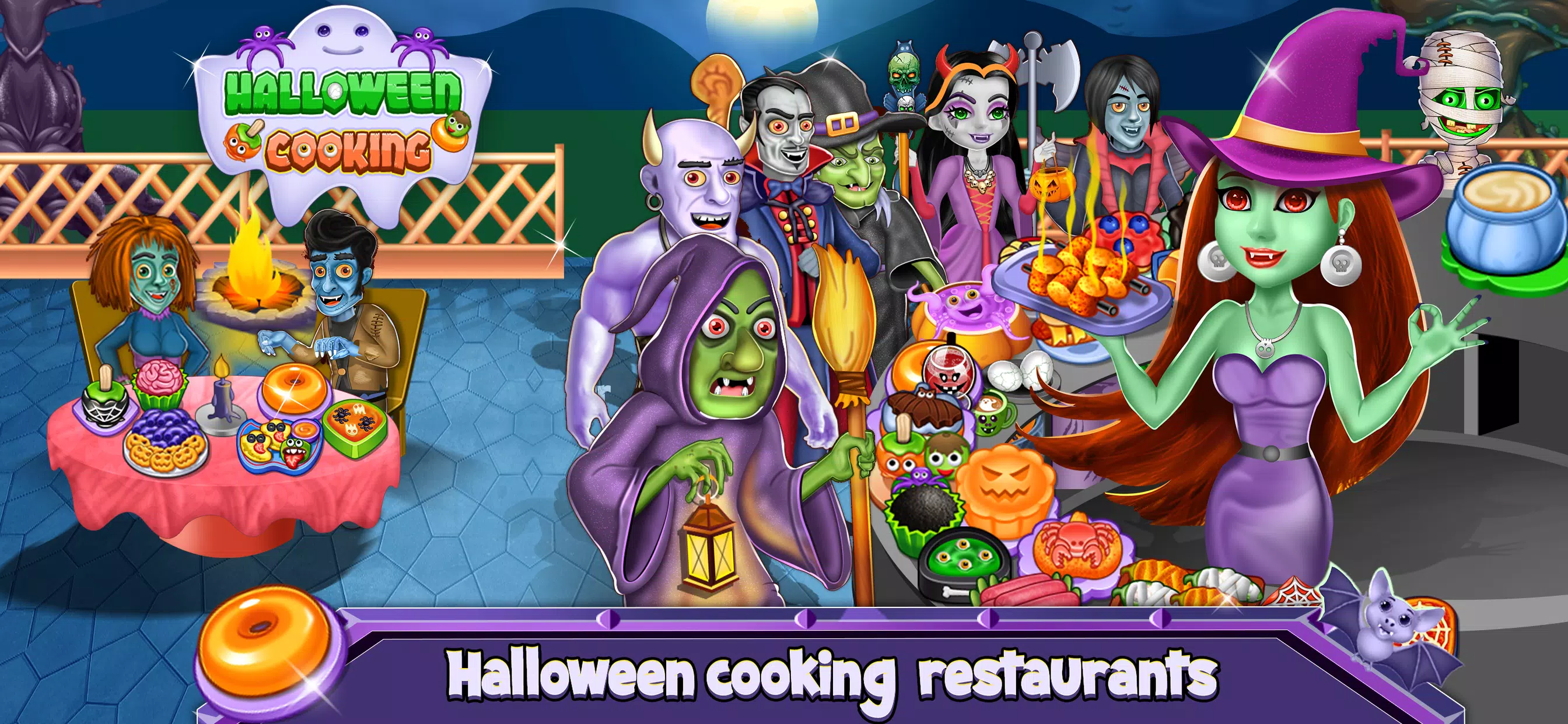 Halloween Cooking Party Screenshots