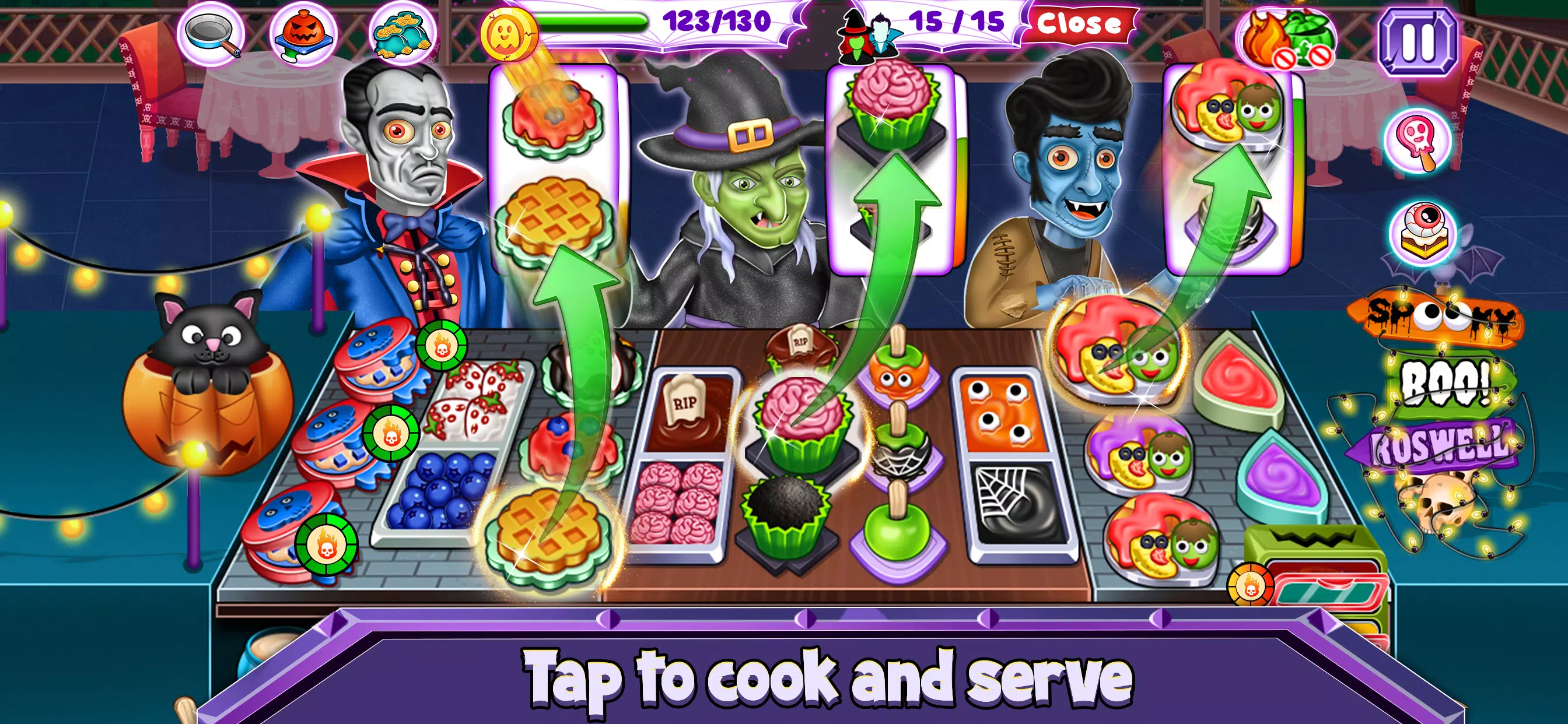 Halloween Cooking Party Screenshots