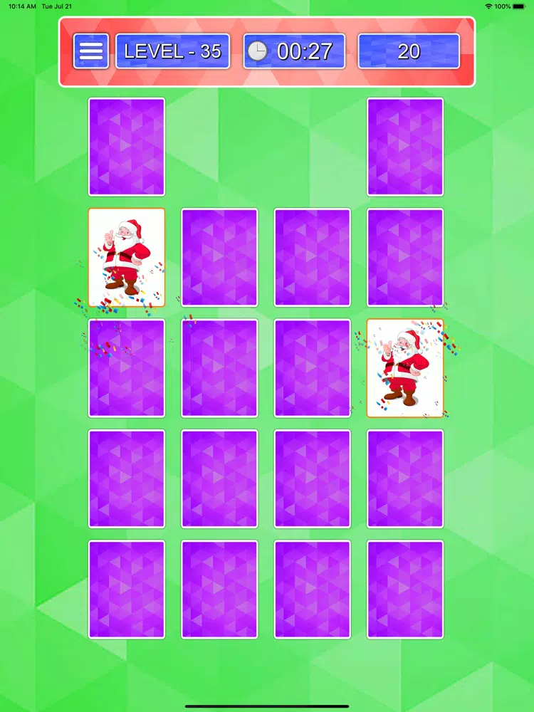 Picture Match Brain Game iPad Screenshots