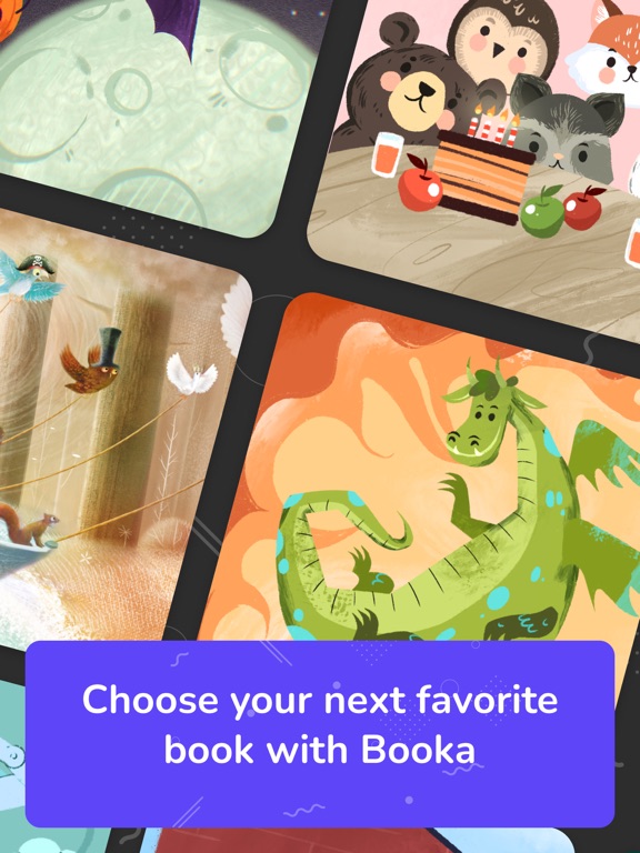 Booka - Reading Apps for Kids iPad Screenshots