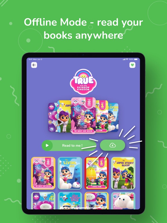 Booka - Reading Apps for Kids iPad Screenshots