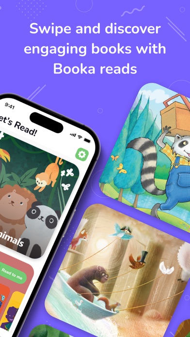 Booka - Reading Apps for Kids Screenshots