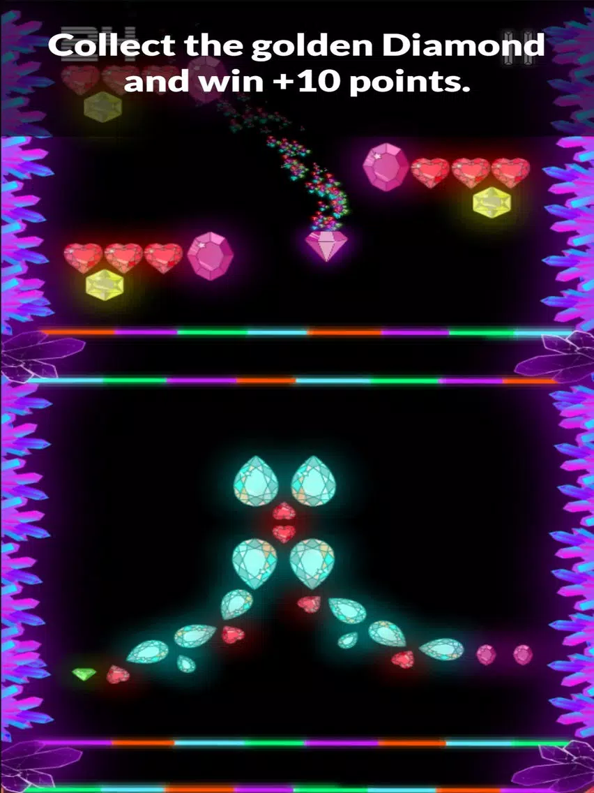 Screenshot di Neon Diamond Switch iPad 