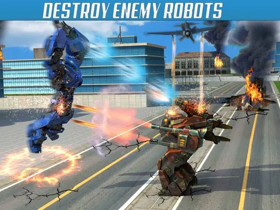 Hero Robot: Car Transform 2023 iPad  Screenshots