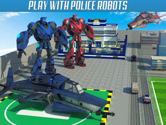 Hero Robot: Car Transform 2023 iPad  Screenshots
