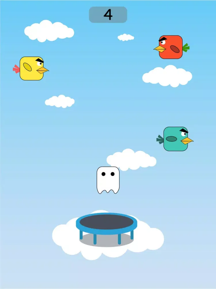 Tangkapan skrin Trampoline Hero - Endless Game iPad