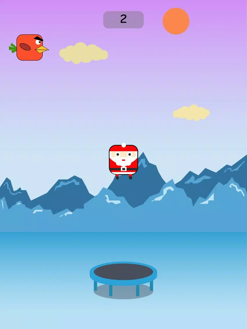 Trampoline Hero - Endless Game iPad 應用截圖