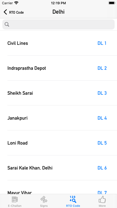 Echallan and signal Screenshots