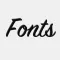 New Fonts for iPhone
