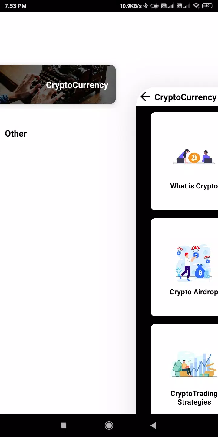 Tangkapan layar CryptoMaster