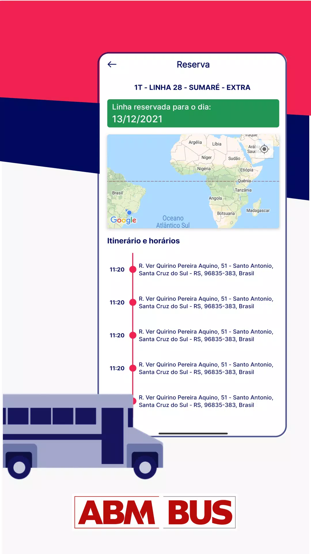 ABM BUS Screenshots