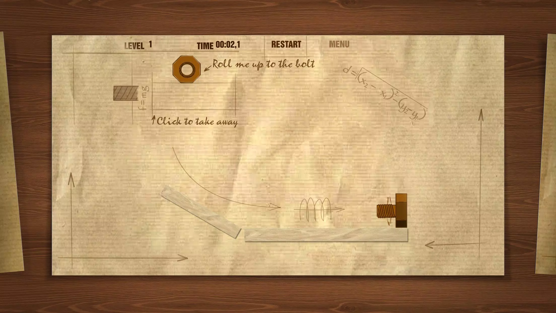 Screw the Nut: Physics Puzzle Screenshots
