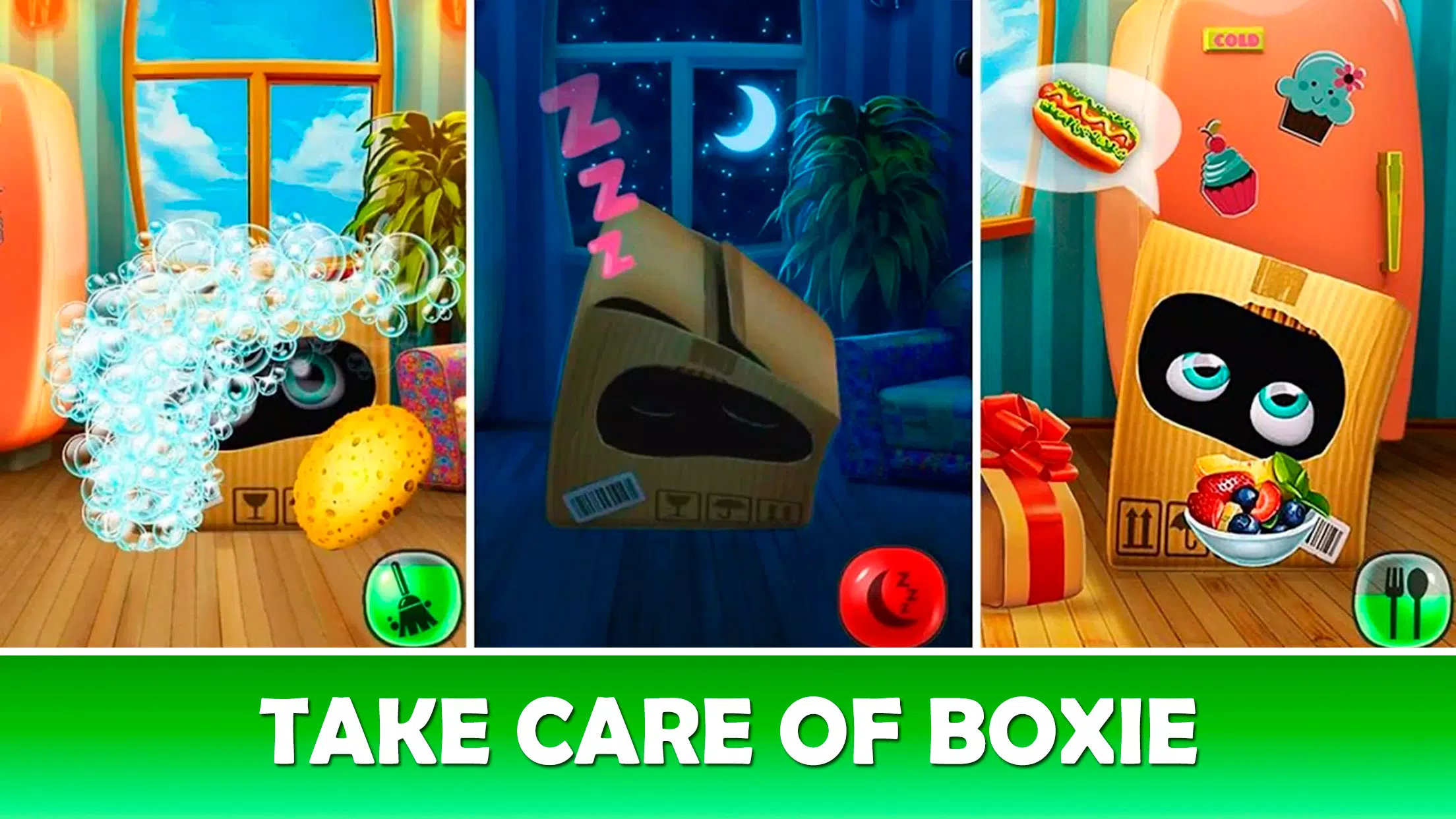 Boxie: Virtual pet and Puzzles Screenshots