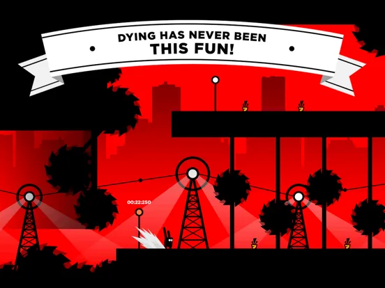 ภาพหน้าจอของ Run Rabbit Run: Hardcore Platformer iPad 
