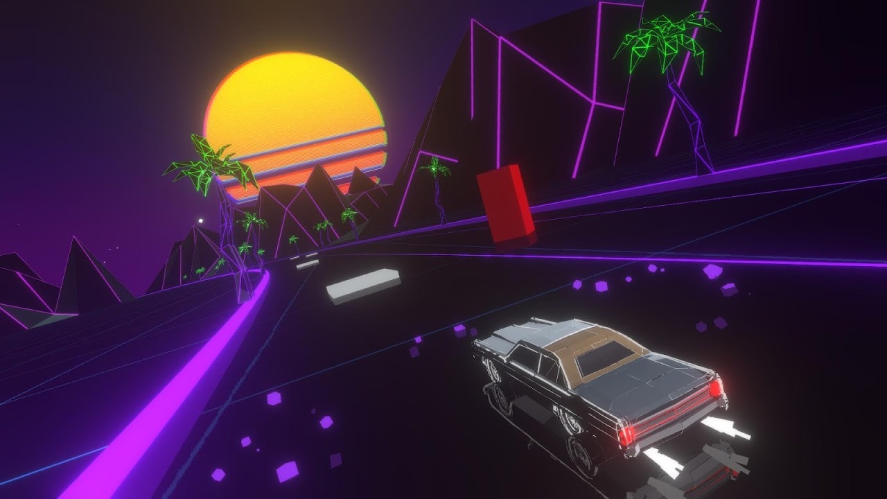Tangkapan layar Music Racer