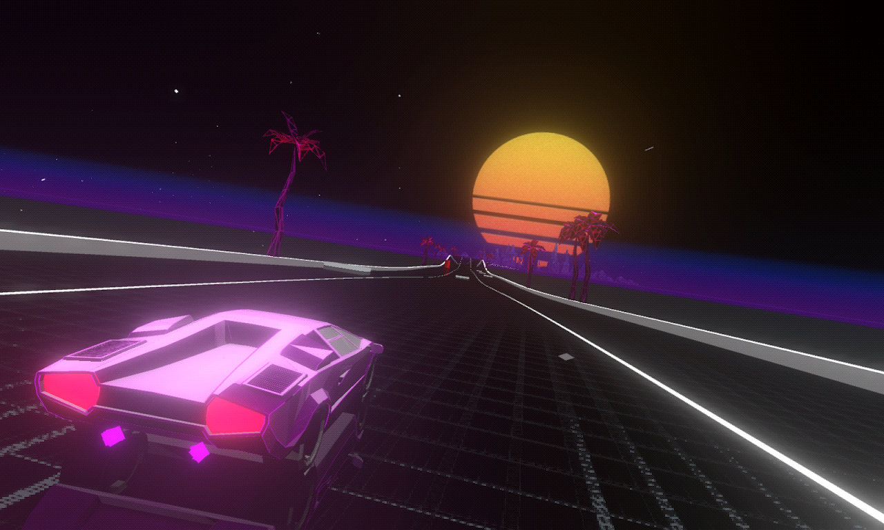 Tangkapan layar Music Racer