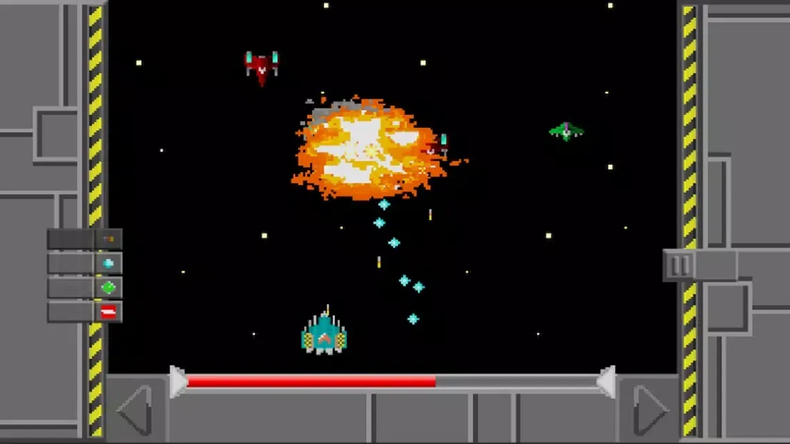 Tangkapan layar Interstellar attack