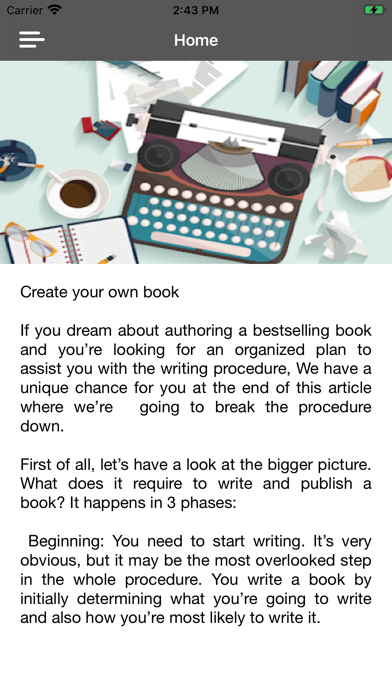 Write a Book: New Writer Guide Screenshots