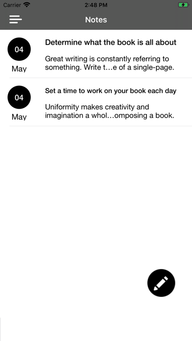 Write a Book: New Writer Guide Screenshots