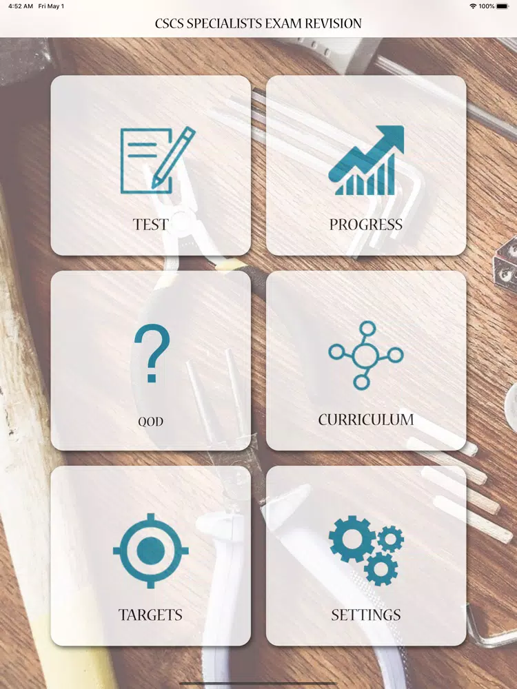 CSCS Specialists Exam Revision iPad Screenshots