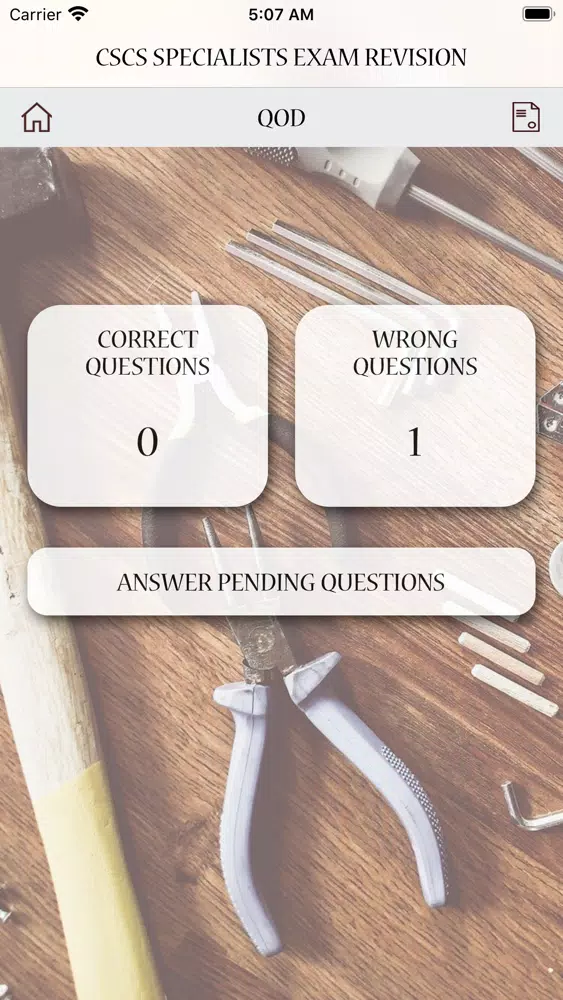 CSCS Specialists Exam Revision Screenshots
