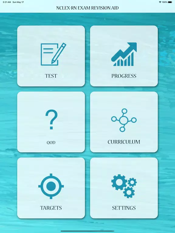 NCLEX RN Exam Revision Aid iPad Screenshots