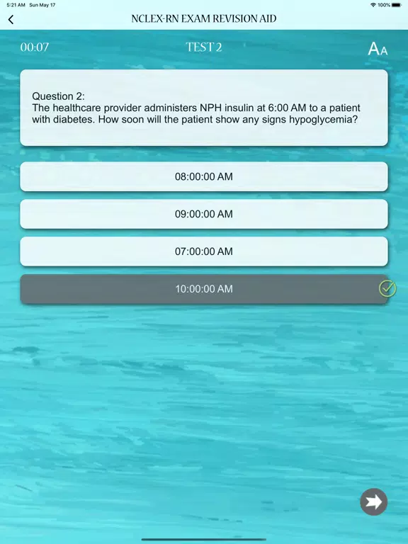 NCLEX RN Exam Revision Aid iPad Screenshots