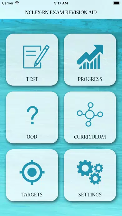 NCLEX RN Exam Revision Aid Screenshots