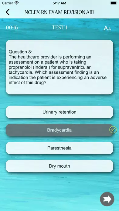 NCLEX RN Exam Revision Aid Screenshots