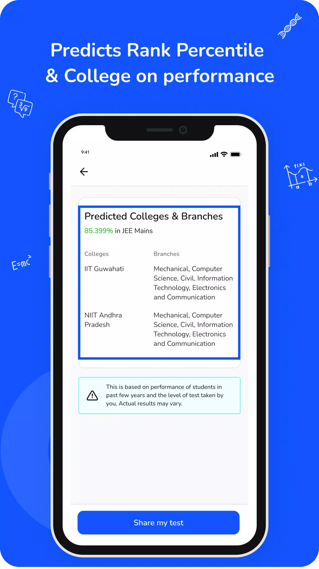 Screenshot di Acadza Dost (JEE/NEET/Boards)