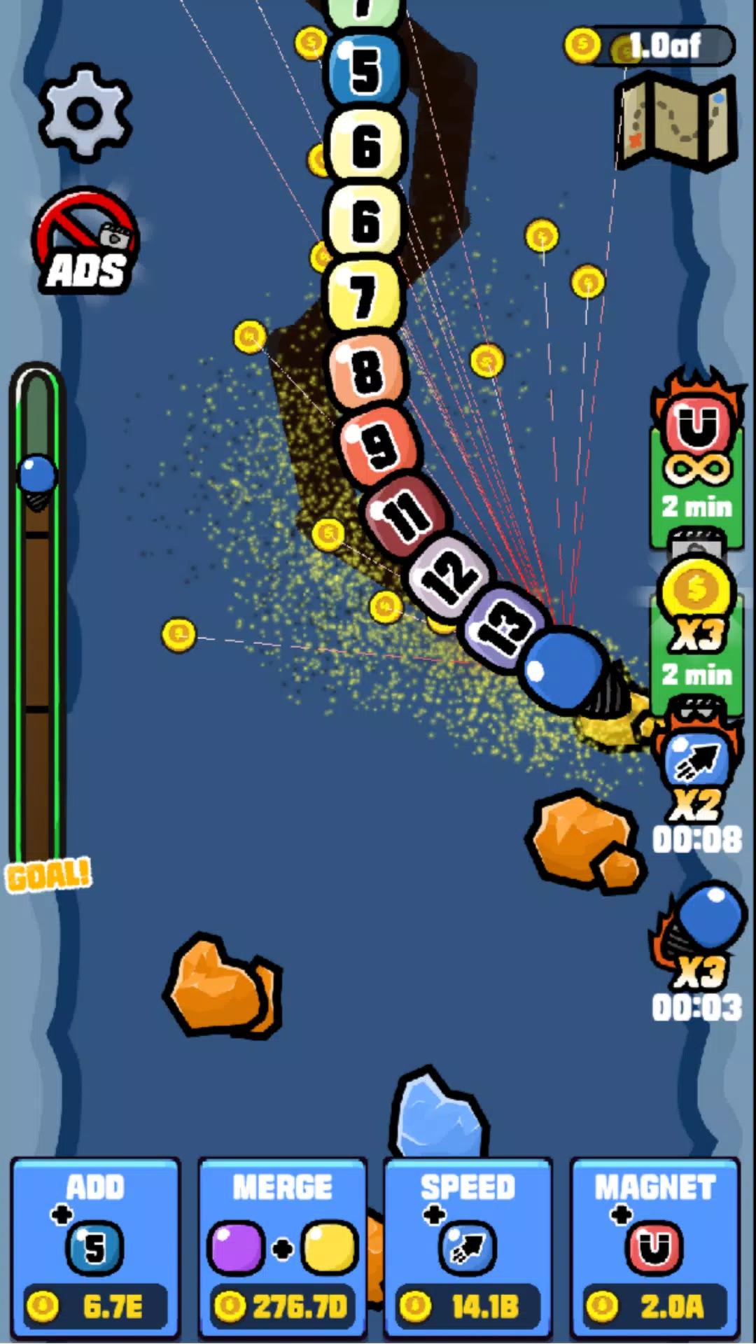 Drill Miner: Dig and Merge 스크린샷