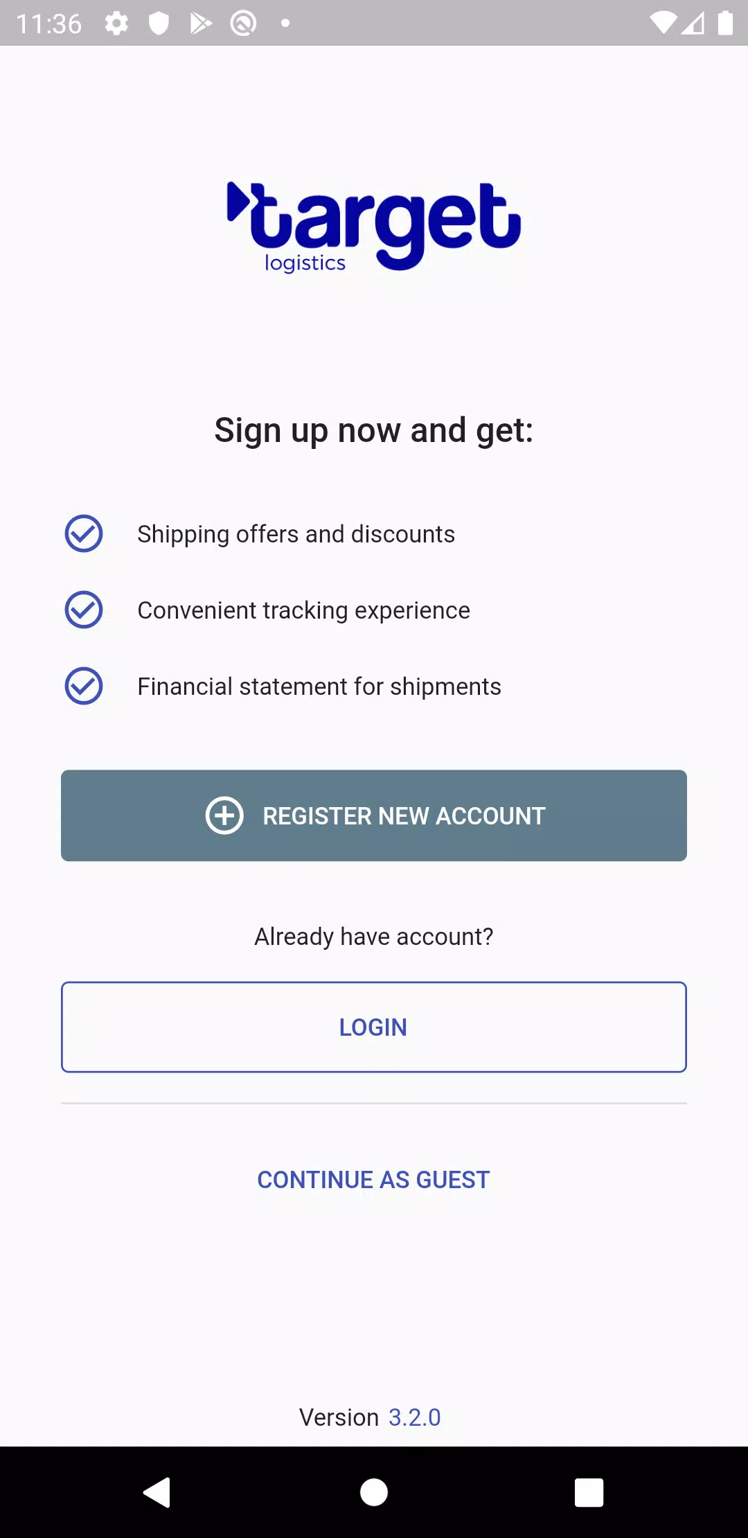 Target logistics (Business) Screenshots