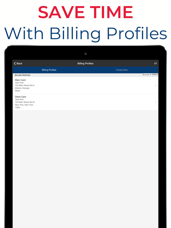 Ace-Robbins, Inc. iPad Screenshots